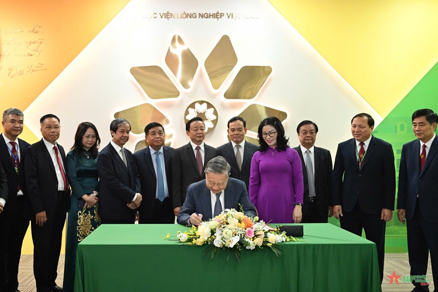 Bài phát biểu của Tổng Bí thư, Chủ tịch nước Tô Lâm tại Lễ khai giảng năm học mới 2024-2025 của Học viện Nông nghiệp Việt Nam